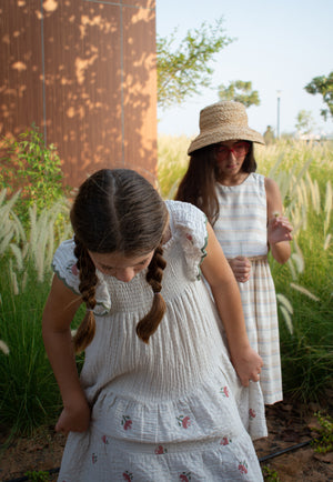 ZOE DRESS - LAVENDER GREY