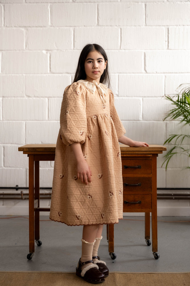 VERDA DRESS - CARAMEL DRESS