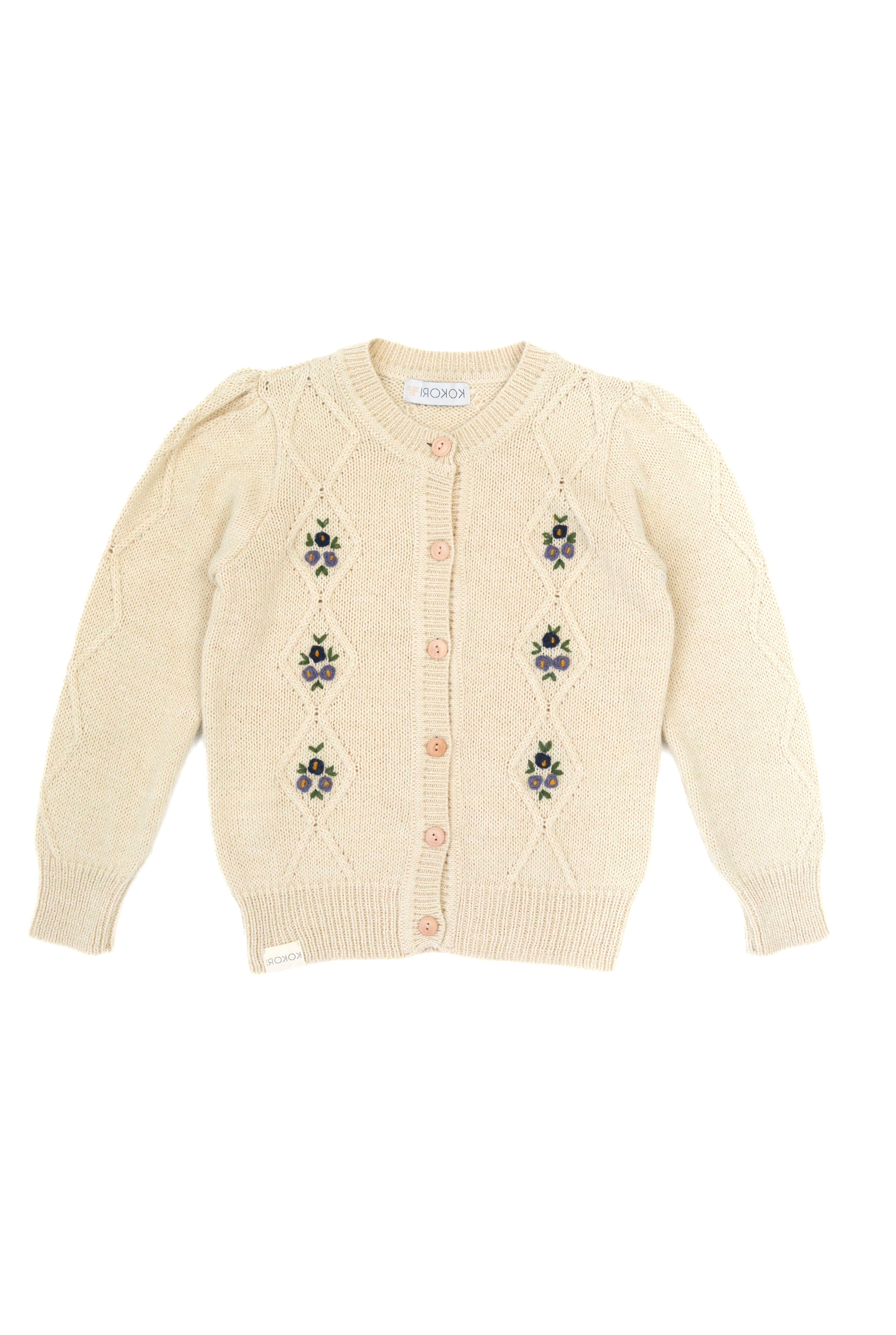 Girls ivory cardigan best sale