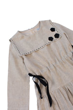 Beige Dress - Poppy - KOKORI Kids