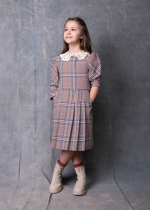 GIRLS DRESS, ALISA DRESS - KOKORI Kids