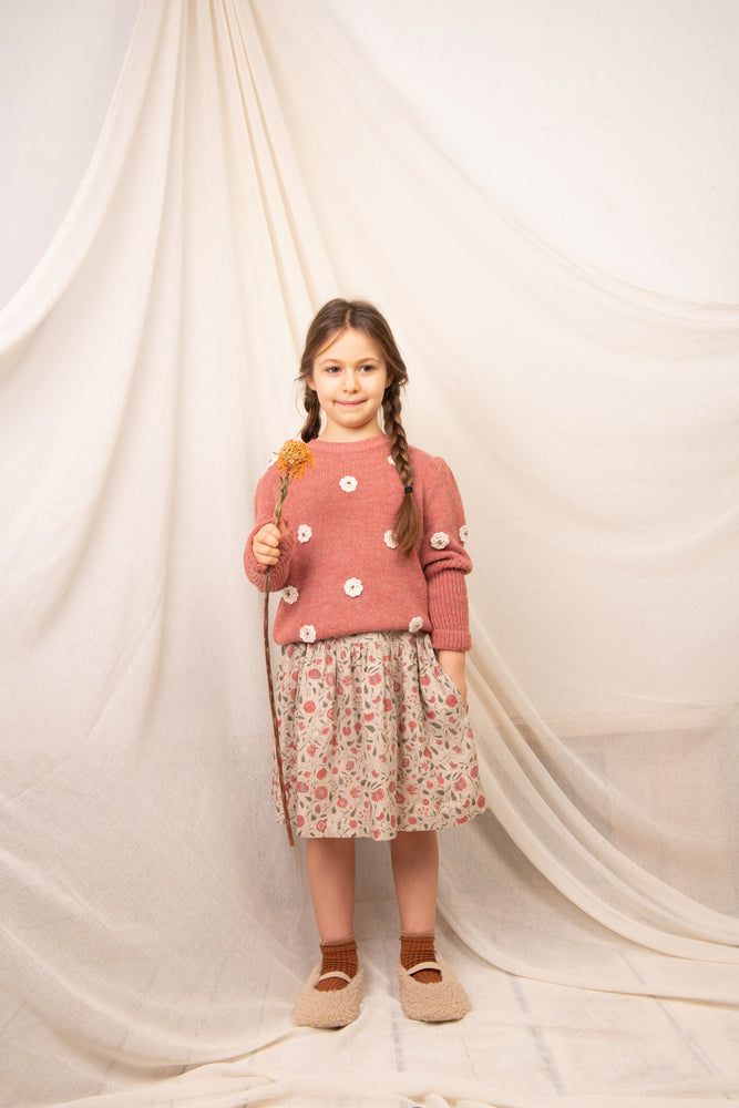 Girls skirt - Victoria antique - KOKORI Kids