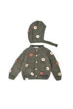 BABY CARDIGAN, FLOWERS - KOKORI Kids