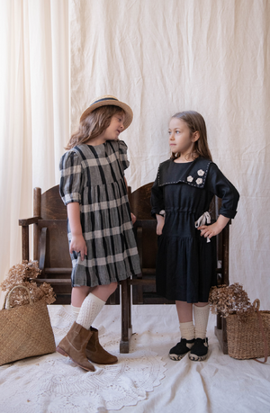 Black Dress - Poppy - KOKORI Kids